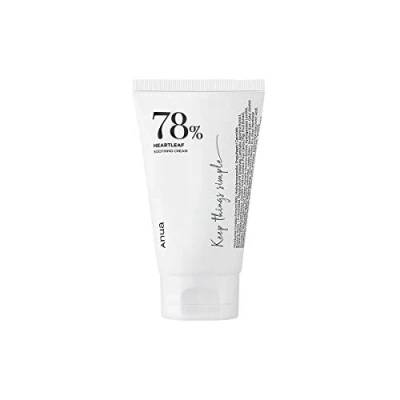 Abbildung von Anua Heartleaf 78% soothing Cream 100ml / 3.38 fl.oz. I moisturizing, the skin, panthenol, ceramide, moisture barrier
