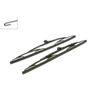 Abbildung von Scheibenwischer Bosch Twin 3 397 001 014 vorne Standard MERCEDES BENZ: S Klasse Coupe, Limousine