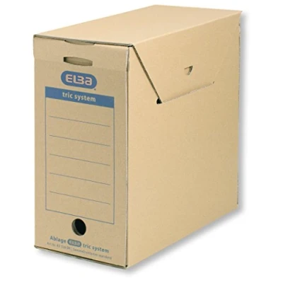 Abbildung von ELBA Sammelcontainer tric system Maxi, 6er Pack, naturbraun