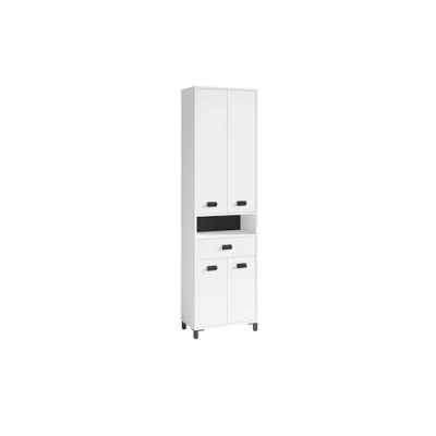 Abbildung von byLIVING Hochschrank WELLNESS (B 54, H 193, T 31 cm) Badezimmerschrank mit viel Stauraum, in Artisan Eiche oder weiß
