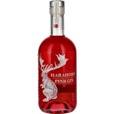 Abbildung von Harahorn I Norwegian Small Batch Pink Gin 500 ml Flasche 46% Volumen