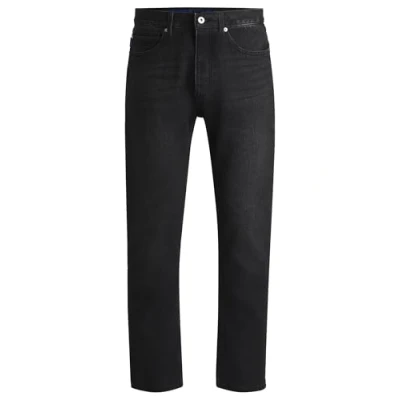 Abbildung von HUGO Jonah Jeans Straight Leg, Herren, Größe: 38x32, Dark grey