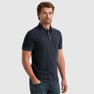 Abbildung von PME Legend MIT Garmentdyewaschung Poloshirt, Herren, Größe: Medium, Salute