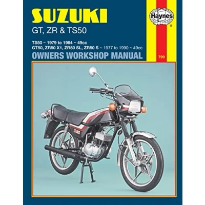 Abbildung von Suzuki GT, ZR &amp; TS50 (77 90) Haynes Repair Manual