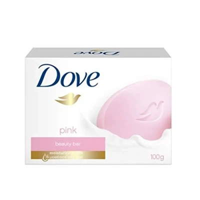 Abbildung von 6er Pack DOVE Seife &quot;Pink&quot; spendet der Haut den ganzen Tag Feuchtigkeit 100g