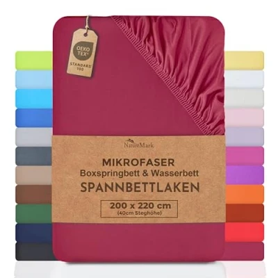 Abbildung von NatureMark Waschhandschuh Waschhandschuhe 500 gsm (10er Set), 100% Baumwolle (10 St), Premium Frottier Waschhandschuhe, 15x21cm, Apfel grün