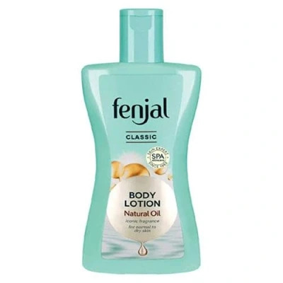 Abbildung von Fenjal Klassische Körperlotion mit feuchtigkeitsspendendem natürlichem Öl, normale bis trockene Haut, 200 ml