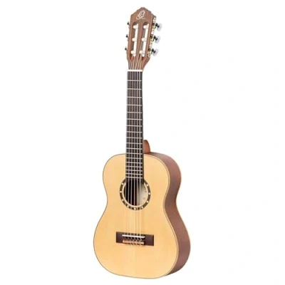 Abbildung von Ortega Guitars Konzertgitarre 1/4 Größe Linkshänder Family Series inklusive Gigbag Mahagoni / Fichtendecke (R121 L)