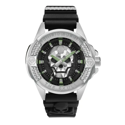 Abbildung von Philipp Plein PWAAA0121 Unisexuhr The Skull Schwarz/Stahl