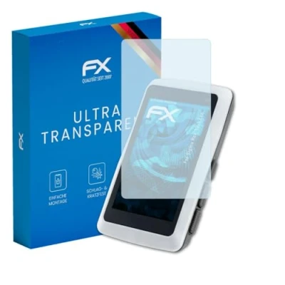 Abbildung von atFoliX Schutzfolie kompatibel mit Sigma Rox 12.1 Evo Folie, ultraklare FX Displayschutzfolie (3X)