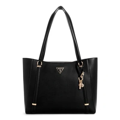 Abbildung von Guess Daryna Elite TOTE Handtasche, Damen, Größe: One Size, Black