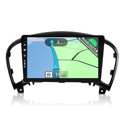 Abbildung von YUNTX Android 13 Autoradio Passt für Nissan Juke (2010 2014) YF15 Infiniti ESQ (2011 2017) GPS 2 Din KOSTENLOSE Rückfahrkamera Unterstützung DAB + / Lenkradsteuerung /4G/WiFi/Bluetooth/Mirrorlink