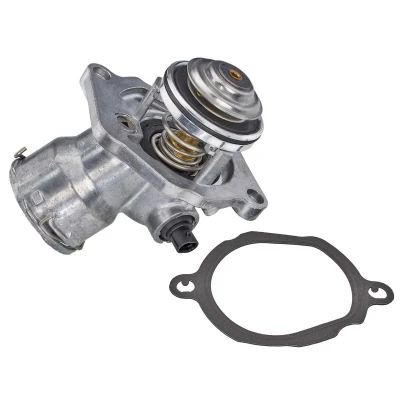 Abbildung von MEYLE 028 228 0003 Kühlwasserthermostat 100 mit Dichtung MERCEDES BENZ: CLK Cabrio, E Klasse Limousine, C T modell