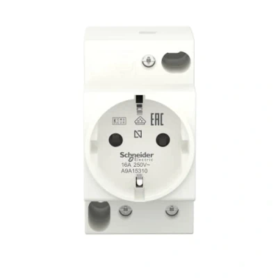 Abbildung von Schneider Electric A9A15310 Steckdose iPC, 2P+E, 16A, 250VAC, KEMA/VDE 0620