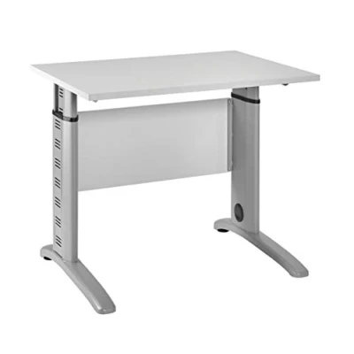 Abbildung von Möbelpartner Till, lichtgrau, Schreibtisch 90 cm breit