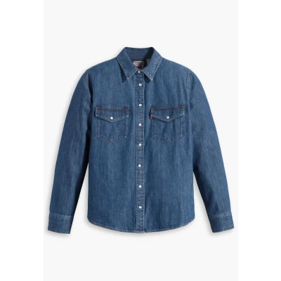 Abbildung von Levi&#039;s Iconic Western Hemdbluse, Damen, Größe: XXS, Air space