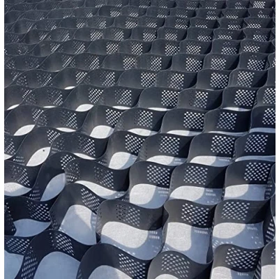 Abbildung von HaGa Geogitter 6,5m x 2,5m (16,25m²) Höhe 5cm Bodenverstärkung Kiesgitter für stabilen Boden im Garten, Hof, Auffahrten und mehr Wabengitter Bodengitter