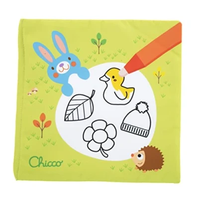 Abbildung von Chicco Kreativset Bemalbares Buch Jahreszeiten