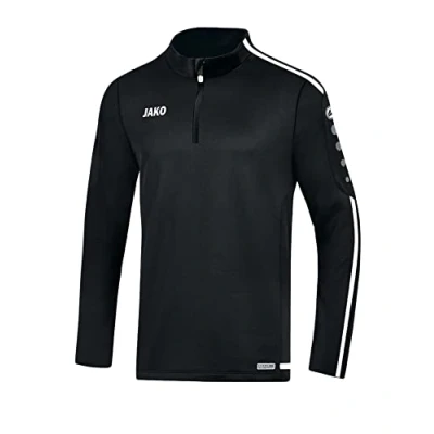Abbildung von JAKO Striker 2.0 Ziptop Sweatshirt, Herren, Größe: 3XL, Schwarzweiss