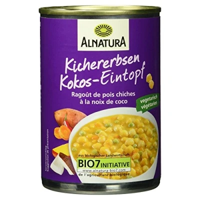 Abbildung von Alnatura Bio Kichererbsen Kokos Eintopf, 400g