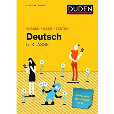 Abbildung von wissen Üben Testen: Deutsch 5. Klasse: Alles, was du musst!