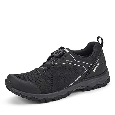 Abbildung von Meindl Wander Abano GTX BOA Walkingschuh, Herren, Größe: 46, Schwarz Schuhe