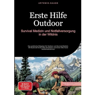 Abbildung von Erste Hilfe Outdoor: Survival Medizin und Notfallversorgung in Der Wildnis: praktische Ratgeber für Outdoor Mit Bushcraft ... Basics Hund Notfallmaßnahmen