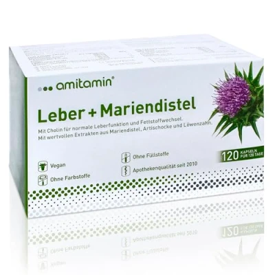 Abbildung von Amitamin Mariendistel + Leber 120 St
