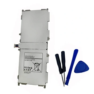 Abbildung von howtopfor EB BT530FBU Akku 3.8V 6800mAh Ersatz Kompatibel mit Galaxy Tab 4 10.1 SM T530 T531 T532 T533 T535 T536 T537 BT530FBE Werkzeugen