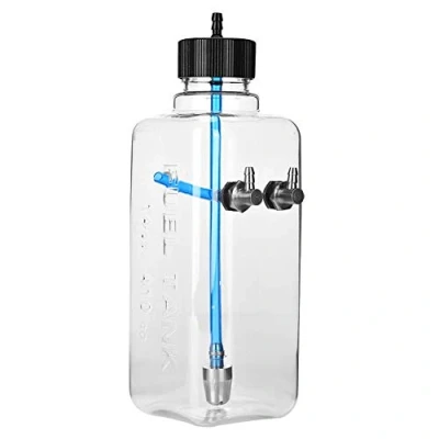 Abbildung von DEWIN Kraftstofftank, RC Flugzeug Modellzubehör für Fernbedienung Transparent Kunststoff Öltank (Kapazität : 410ml)