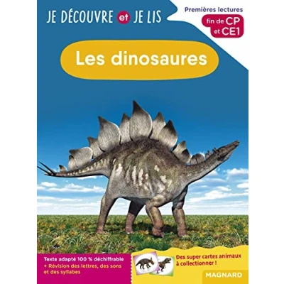 Abbildung von je découvre et lis CP CE1 Les dinosaures: premières lectures, découvertes