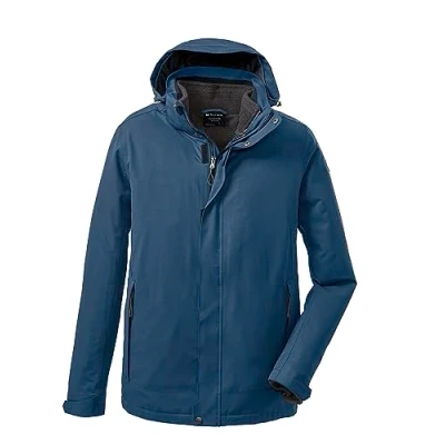 Abbildung von Killtec 3 IN 1 Funktions MIT Abzippbarer UN Outdoorjacke, Herren, Größe: XXL, Dunkelblau
