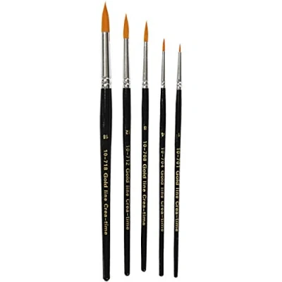 Abbildung von Gold Line Pinsel Rund