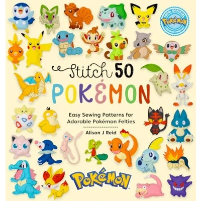 Abbildung von Stitch 50 Pokémon: Easy sewing patterns for adorable Pokémon felties