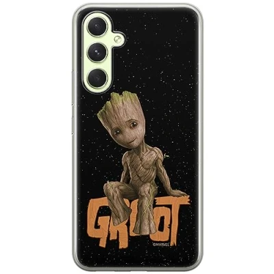 Abbildung von ERT GROUP Handyhülle für Samsung A54 5G Original und offiziell Lizenziertes Marvel Muster Groot 005 optimal an die Form des Handy angepasst, hülle aus TPU
