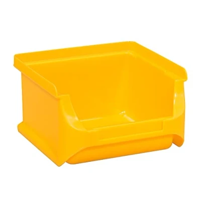 Abbildung von Allit Sichtlagerbox ProfiPlus Gr. 1 BxTxH 10x10x6cm gelb