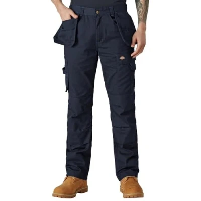 Abbildung von Dickies Trousers for Men, Redhawk Pro Pants, Regular Fit, Navy Blue, 26W