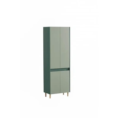 Abbildung von Schildmeyer Hochschrank &quot;Lovis, Breite 56 cm&quot;, Metallbeschläge, Möbelfüße aus Massivholz