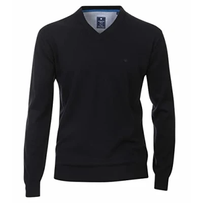 Abbildung von Redmond Bundle MIT Vausschnitt IN Verschied Strickpullover, Herren, Größe: 3XL, Blau