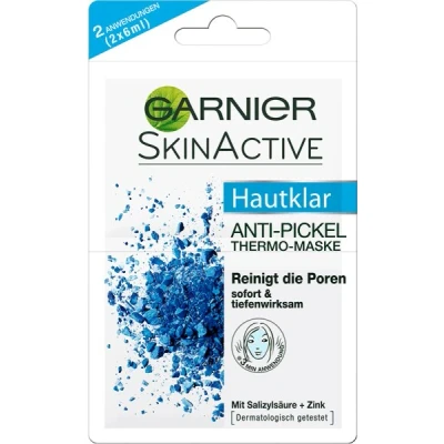 Abbildung von Garnier SkinActive Hautklar Anti Pickel Thermo Maske Gesichtsmaske 12ml