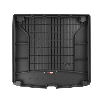 Abbildung von FROGUM ProLine 3D Gummimatte Exklusive Auto Kofferraummatte Kofferraumwanne mit Logo für BMW 5er E61 2003 2010 Bequemer Organiser Die höchsten Kanten Elegantes Design