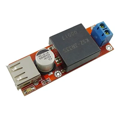 Abbildung von Aihasd 3A Step Down Buck KIS3R33S Modul 5V USB Ausgang DC Converter 7V 24V to