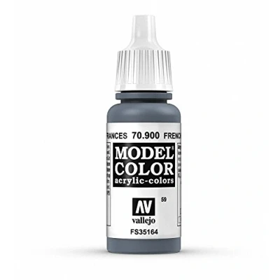 Abbildung von Vallejo, Model Color, Acrylfarbe, 17 ml French Mirage Blue