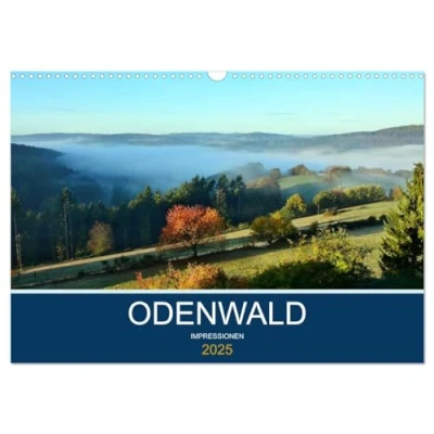 Abbildung von Odenwald Impressionen (Wandkalender 2025 DIN A3 quer), CALVENDO Monatskalender