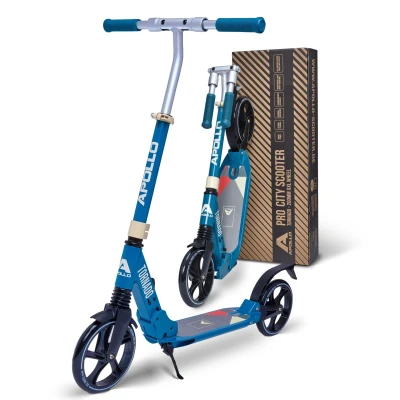 Abbildung von Apollo High End Scooter Tornado Cityroller für Kinder ab 7 Jahre und Erwachsene Mit Federung City Roller Klappbar Höhenverstellbar Tretroller
