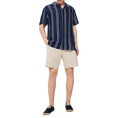 Abbildung von Springfield Herren Hemd, Blau (AZUL MEDIO), L
