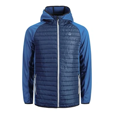 Abbildung von JACK &amp; JONES Herren JJEMULTI QUILTED JACKET, Insignia Blue/w. Federal Blue, S