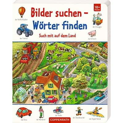 Abbildung von Such mit auf dem Land (Bilder suchen Wörter finden)