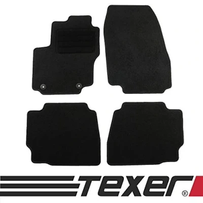 Abbildung von Car Mat Co TEXER Textil Fußmatten Passend für Ford Mondeo IV Bj. 2012 2014 Basic