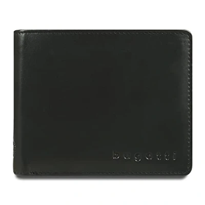 Abbildung von bugatti Primo Geldbeutel Männer RFID Leder Geldbörse Herren Schwarz Portmonaise Portemonnaie Portmonee Brieftasche Wallet Ledergeldbeutel